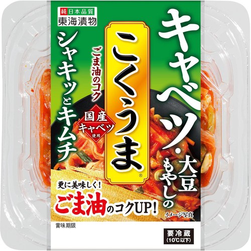 東海漬物 キャベツ・大豆もやしのシャキッとこくうま 160g