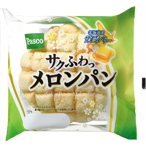 パスコ さくふわっメロンパン 1個 Green Beans | グリーンビーンズ by AEON