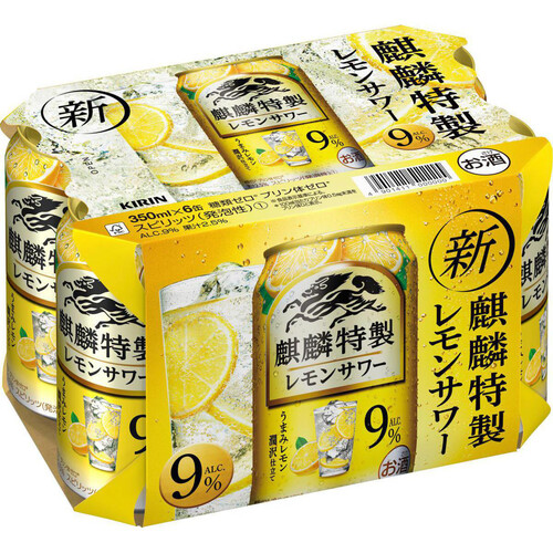 キリン 麒麟特製レモンサワー9 350ml x 6本 Green Beans グリーンビーンズ by AEON