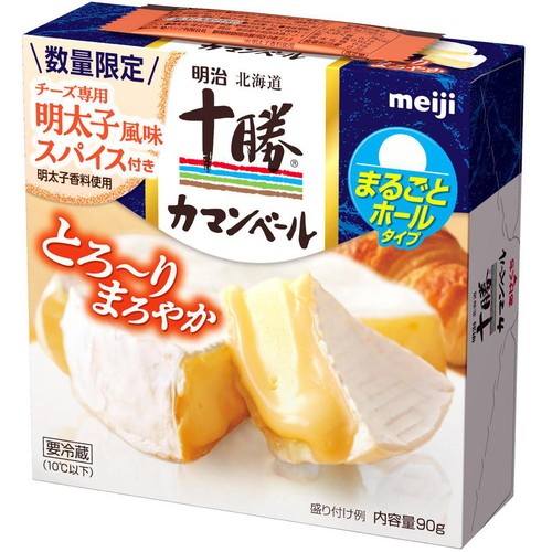 明治 十勝カマンベール チーズ専用明太子風味スパイス付き 90g+1g