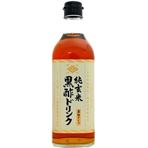 私市醸造 純玄米黒酢ドリンク 500ml Green Beans | グリーンビーンズ