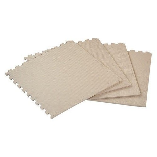抗菌ジョイントマット(厚さ1cm) 30 x 30cm 9枚入り ベージュ ホームコーディ