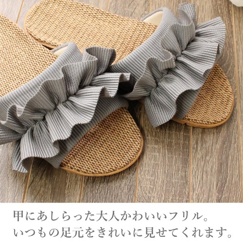 ストロング ルームサンダル Mサイズ(〜約24cm) グレー