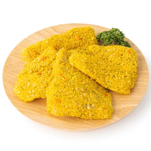 【冷凍】 骨取り白身魚カレーパン粉焼き 4枚