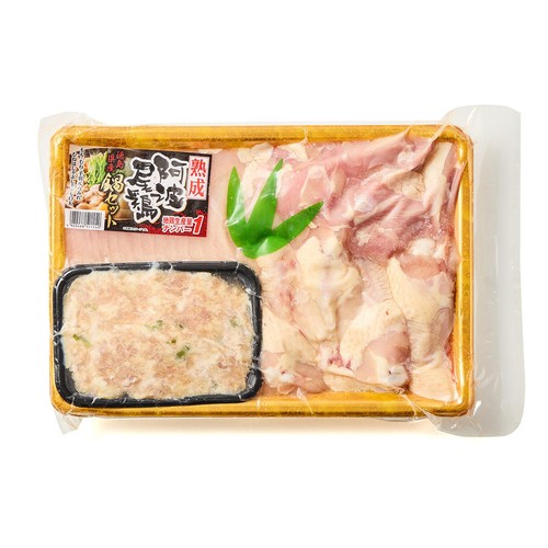 【冷凍】徳島県産 熟成阿波尾鶏鍋セット 850g