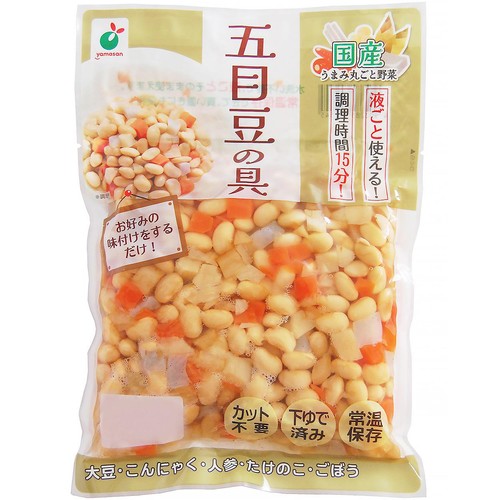 うまみ丸ごと野菜 国産五目豆の具 300g Green Beans | グリーン