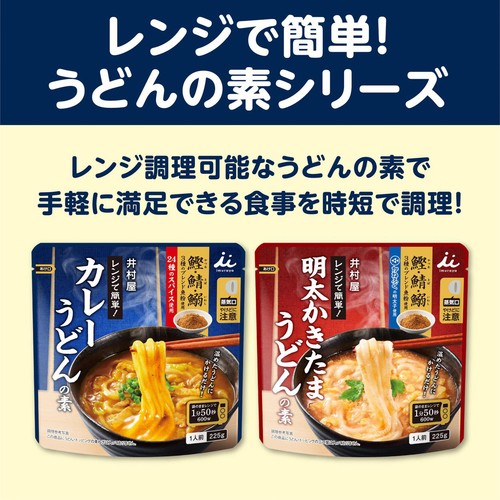 井村屋 レンジで簡単カレーうどんの素 1人前 225g