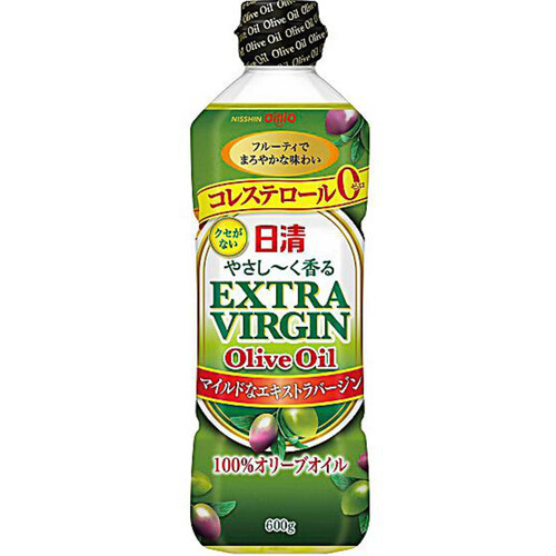 日清オイリオ やさしく香るエキストラバージンオリーブオイル 600g