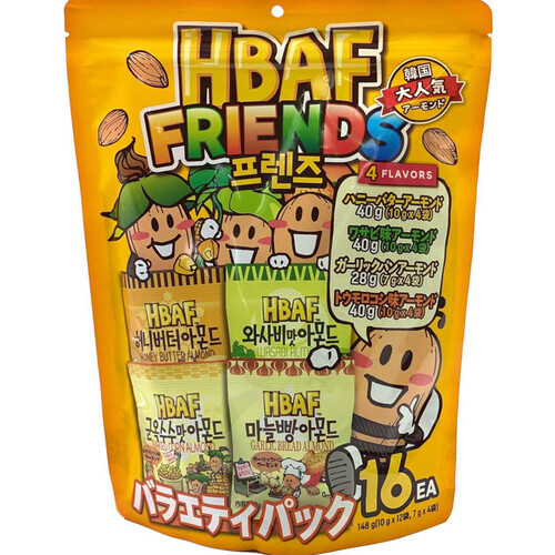 HBAF ハニーバターアーモンドバラエティ 148g Green Beans