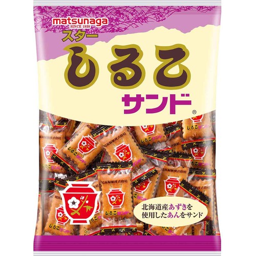 松永製菓 スターしるこサンド 110g