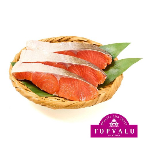 トップバリュ MSC塩こうじ仕立て紅鮭(甘塩味) 3切 【冷蔵】