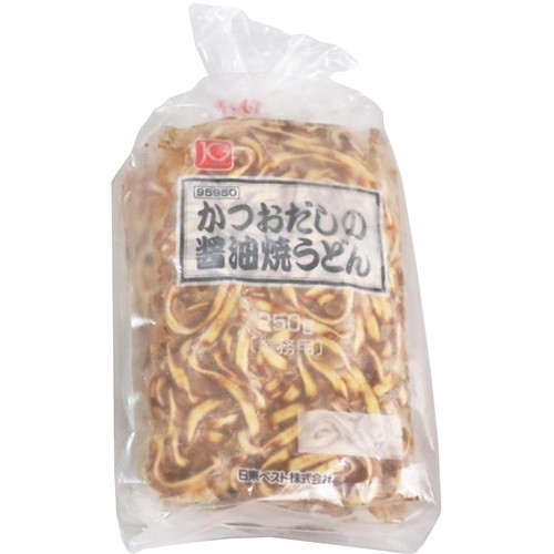 日東ベスト かつおだしの醤油焼うどん【冷凍】 250g x 5食入