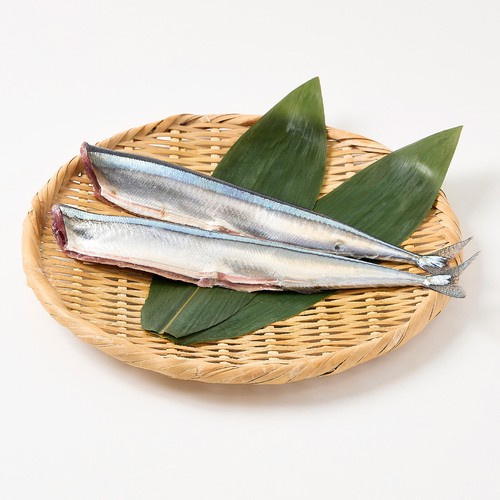 【冷蔵】 生さんま(頭・ハラワタ取り)加熱用 2尾