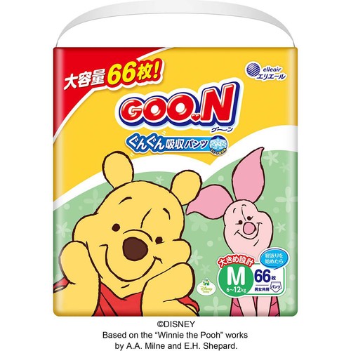 大王製紙 グーンぐんぐん吸収パンツ Mサイズ 66枚