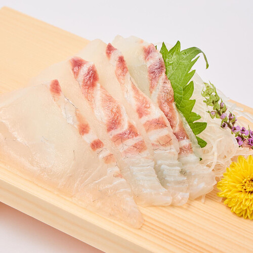 【冷凍】 三重県産 真鯛養殖刺身スライス 12g x 4切