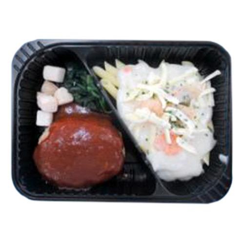 ハンバーグとシーフードグラタン【冷凍】 300g トップバリュ