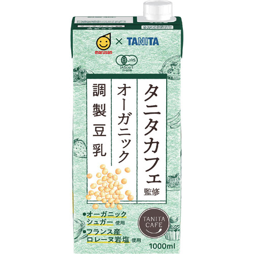 マルサンアイ タニタカフェ監修オーガニック調製豆乳 1000ml