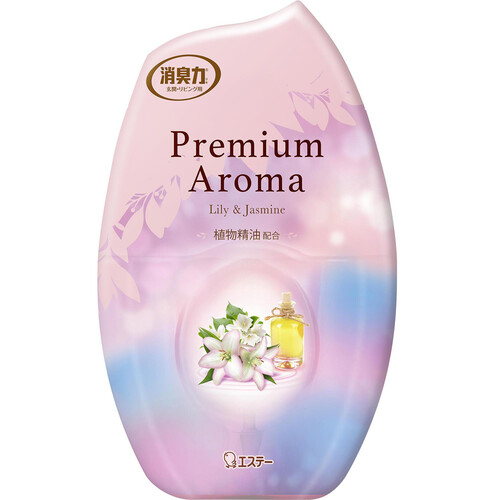 エステー お部屋の消臭力 プレミアムアロマ リリー&ジャスミン 400ml