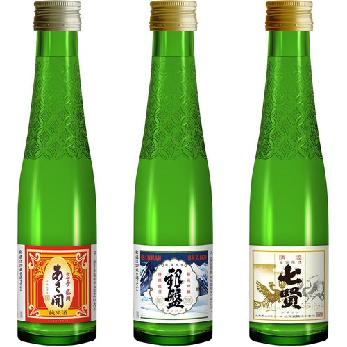【岩手県】【山梨県】【富山県】 三菱食品 「蔵べる」3本アソート 180ml x 3本