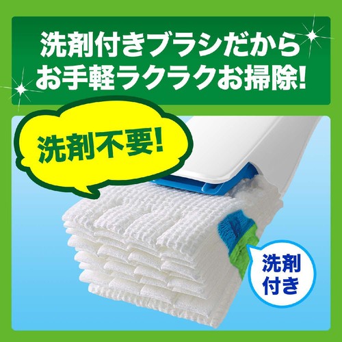 ジョンソン スクラビングバブル 流せるトイレブラシ 除菌消臭 替え ホワイトブロッサム 12個
