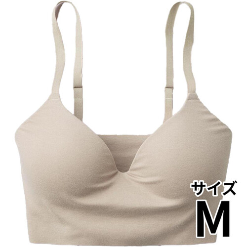 グンゼ Fitte ノンワイヤーブラジャー M ホワイトベージュ