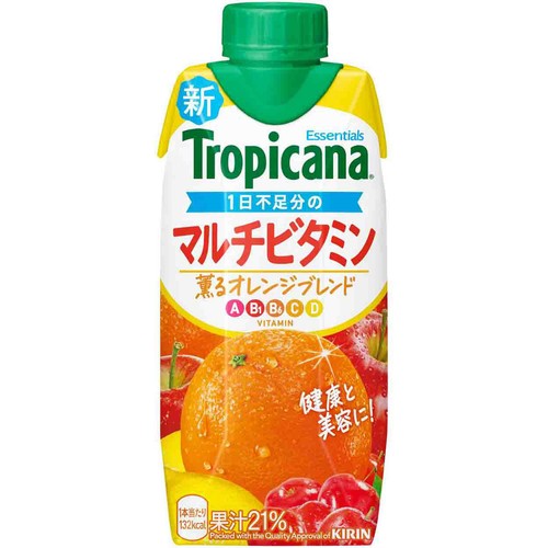 キリン トロピカーナ エッセンシャルズ マルチビタミン 330ml