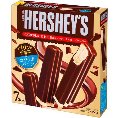 ロッテ ハーシー チョコレートアイスバー 50ml x 7本