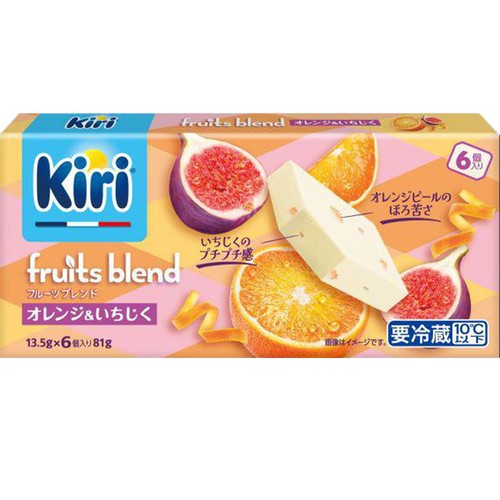 ベルジャポン キリ フルーツブレンド オレンジ&いちじく 13.5g x 6個入(81g)