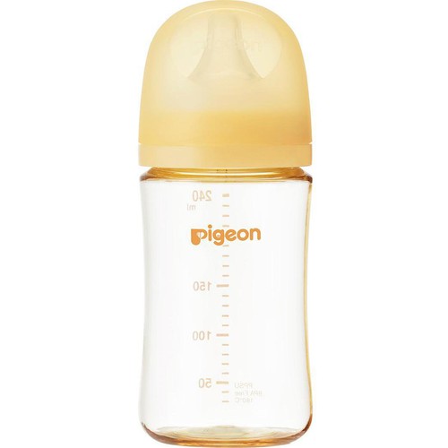 ピジョン 母乳実感Sheer プラスチック製(PPSU) 3ヵ月頃から 240ml