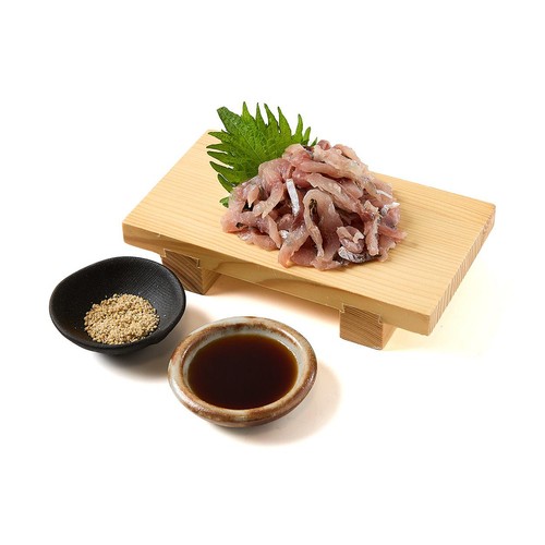 【冷蔵】 天然真あじたたき(生食用) たれ・ごま付き  86.5g