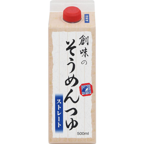 創味食品 創味のそうめんつゆ 500ml