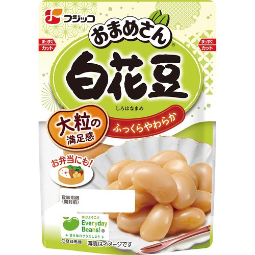 フジッコ おまめさん白花豆 140g Green Beans | グリーンビーンズ by AEON