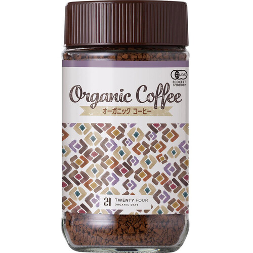 24 ORGANIC DAYS オーガニックインスタントコーヒー 100g