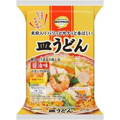 米粉入りパリッとサクッと香ばしい皿うどん 137g トップバリュベストプライス