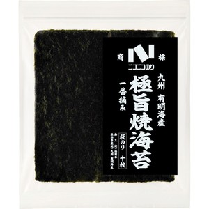 ニコニコのり 極旨焼のり 板のり10枚 Green Beans | グリーンビーンズ