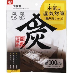 レック 調湿・消臭木炭 本家炭屋スクエアタイプ S 奈良吉野産 本気の