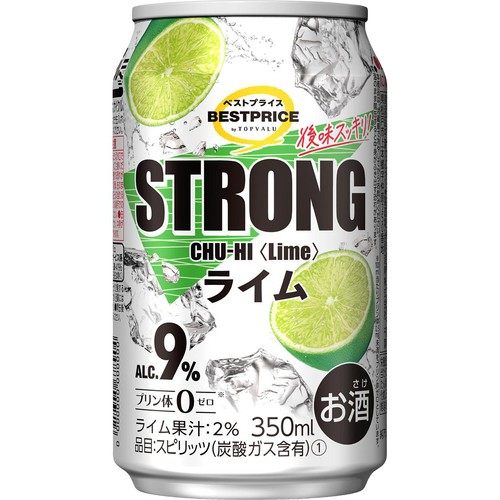ストロング ライム 350ml トップバリュベストプライス