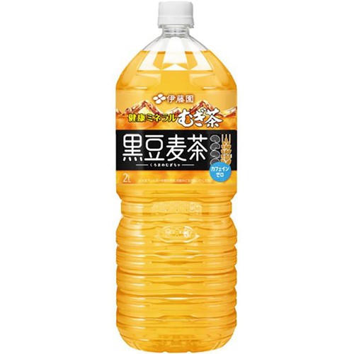 伊藤園 健康ミネラルむぎ茶 黒豆麦茶 2L