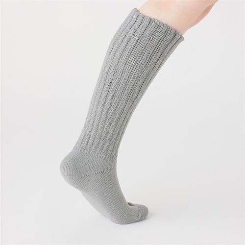 PEACE FIT(ピースフィット) 超保温ハイソックス 婦人 グレー 23-25cm トップバリュ
