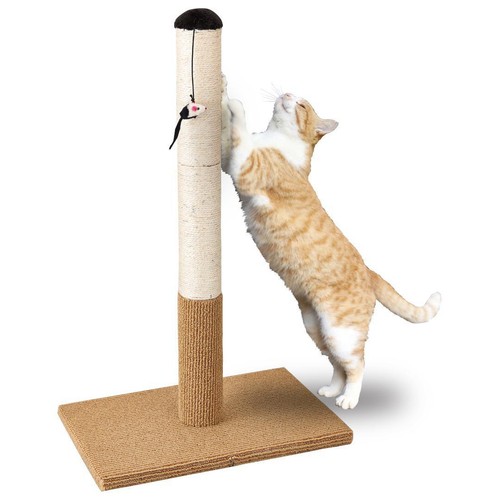【ペット用】 マルカン どこでもツメとぎタワー ロング80cm 1個