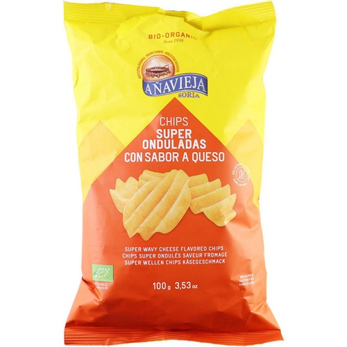 アナヴィエハ オーガニックポテトチップス チーズ風味 100g