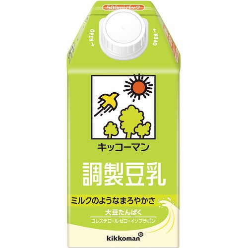 キッコーマン 調製豆乳 500ml Green Beans | グリーンビーンズ キッコーマン 調製豆乳 500ml Green Beans | グリーンビーンズ