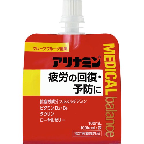 アリナミン製薬 【指定医薬部外品】アリナミンメディカルバランス グレープフルーツ風味 100ml