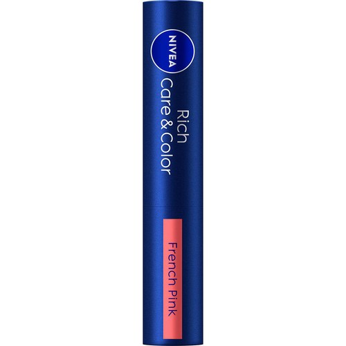 花王 ニベア リッチケア&カラーリップ フレンチピンク 2g