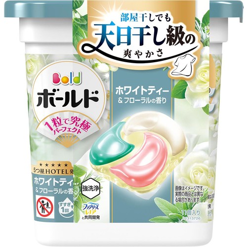 ボールド ジェルボール4D ホワイトティー 420個 新品 P&G ボールド ジェルボール4D 心弾けるホワイトティー&フローラルの