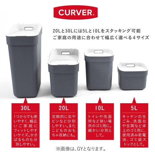 藤栄 CV−603 カーバー分別ダストボックス 10L ブルー