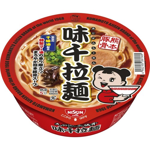 日清食品 九州熊本豚骨 味千拉麺 106g Green Beans | グリーンビーンズ