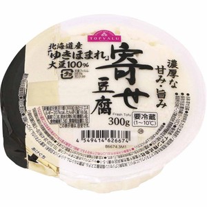 北海道産ゆきほまれ使用 寄せ豆腐 300g トップバリュ Green Beans