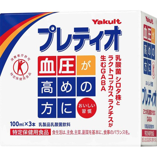 ヤクルト プレティオ 100ml x 3本入