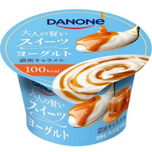 ダノン 大人の賢いスイーツヨーグルト 濃密キャラメル 90g Green Beans